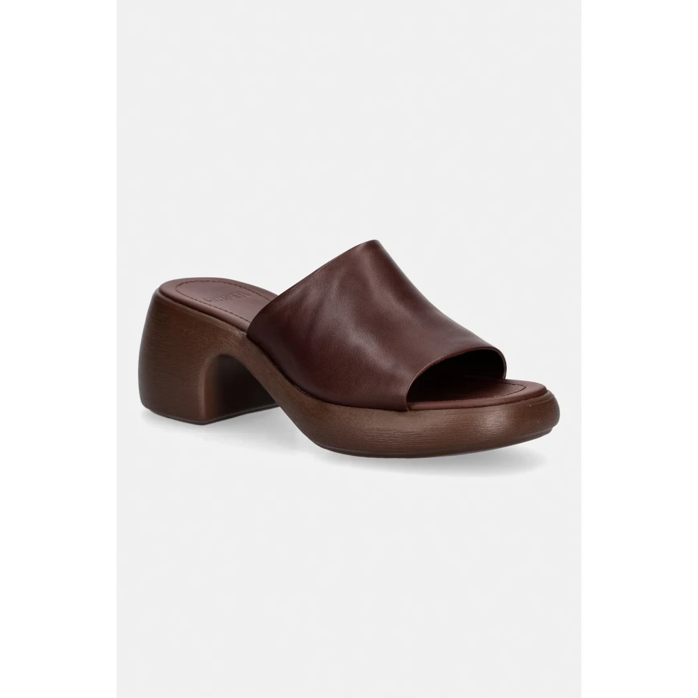 Camper Heeled Mule