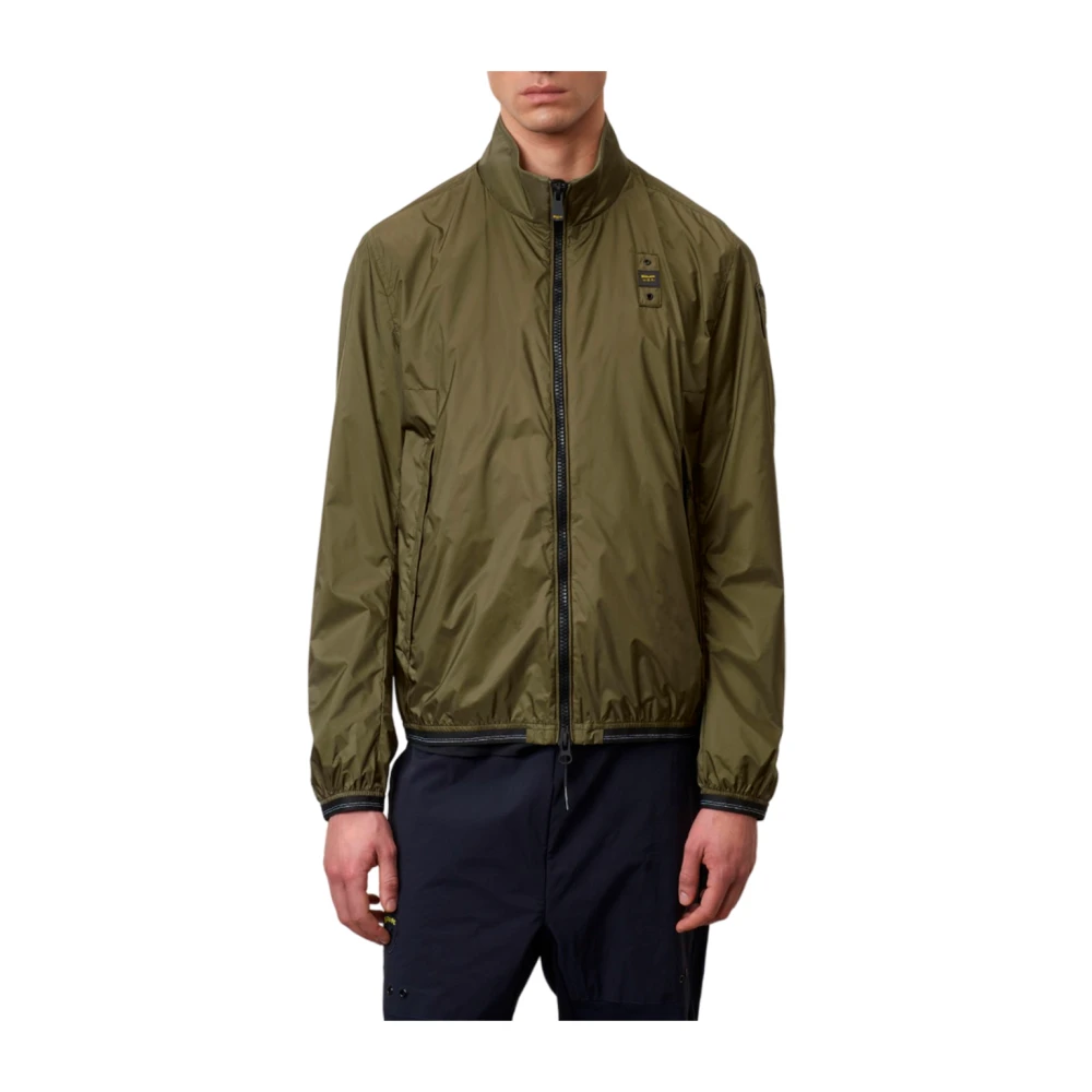 Blauer Moderne regenjas Marley Green Heren