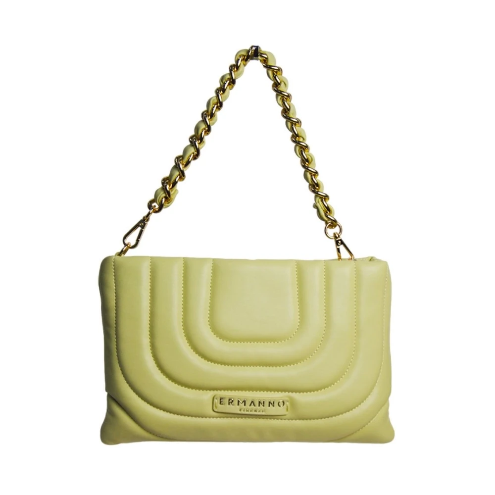 Ermanno Scervino Stijlvolle Pouch voor Dagelijks Gebruik Yellow Dames