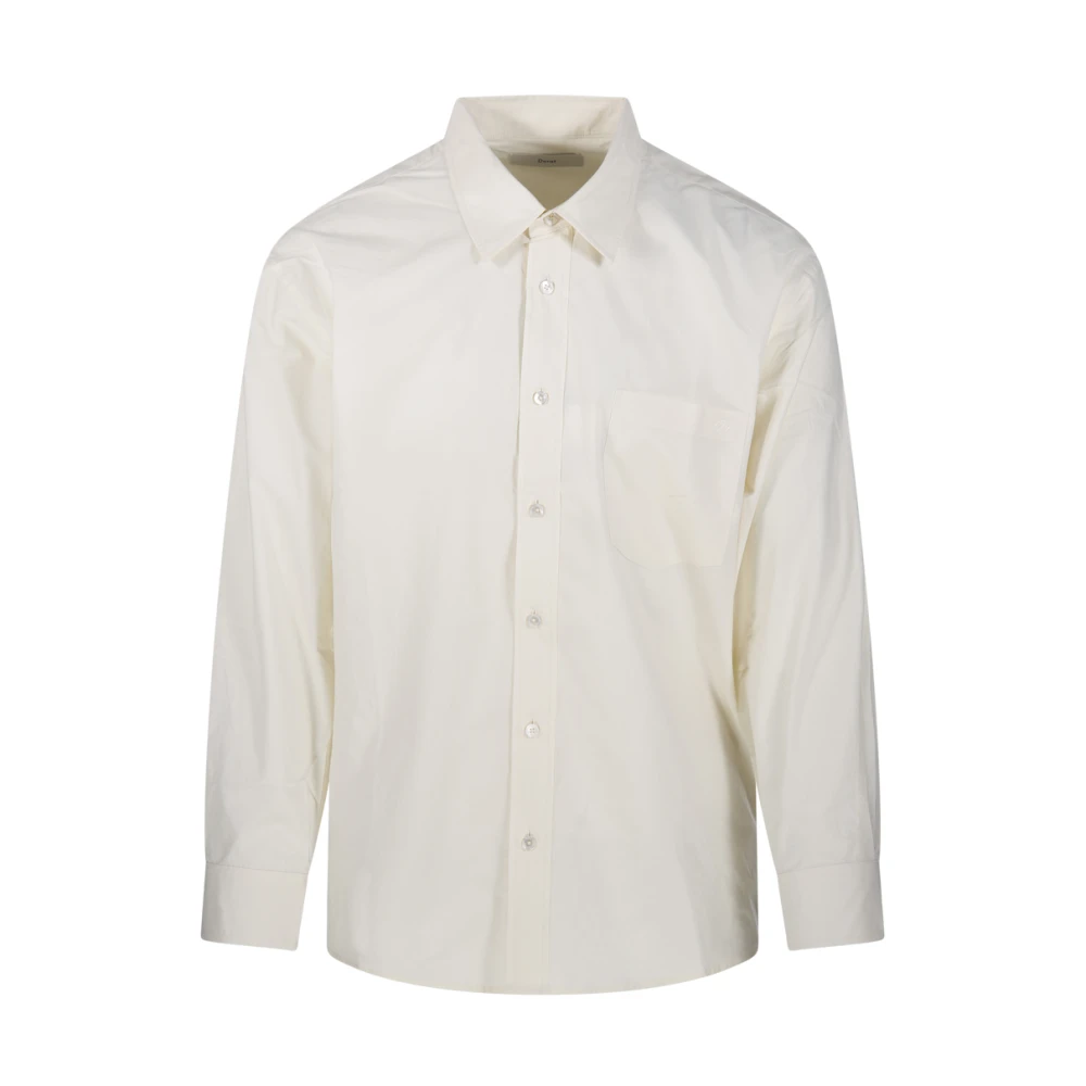 Dunst Crème Oversized Shirt Beige Heren