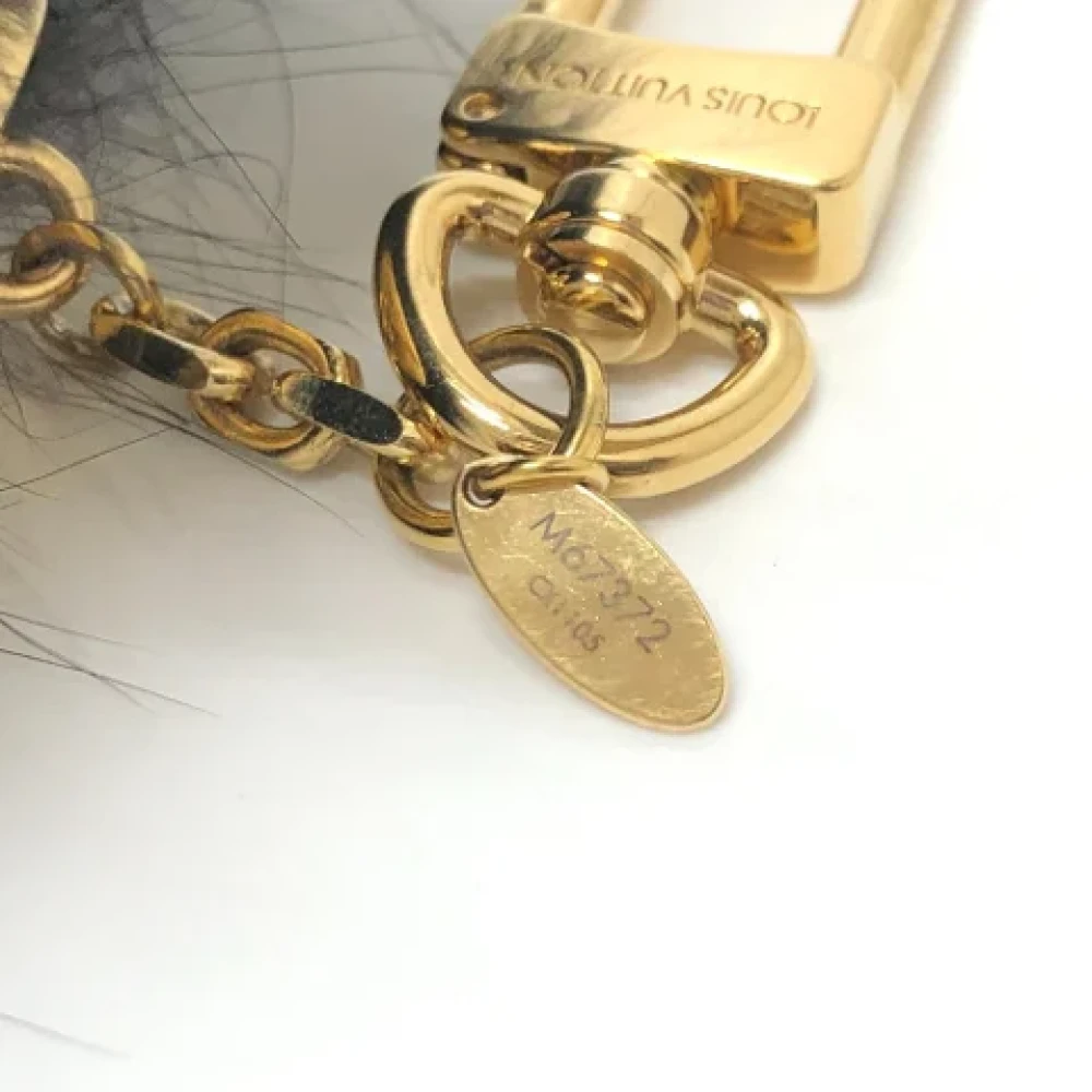 Louis Vuitton Vintage Pre-owned Fabric key-holders Black Dames