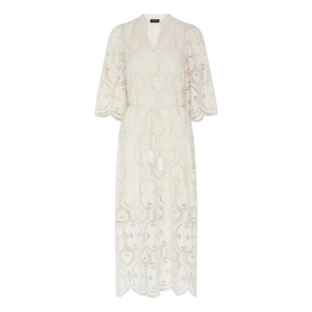 Bruuns Bazaar Women's Beige Raveneabburesal Dress - Midi Dresses - Xs - Dresses
