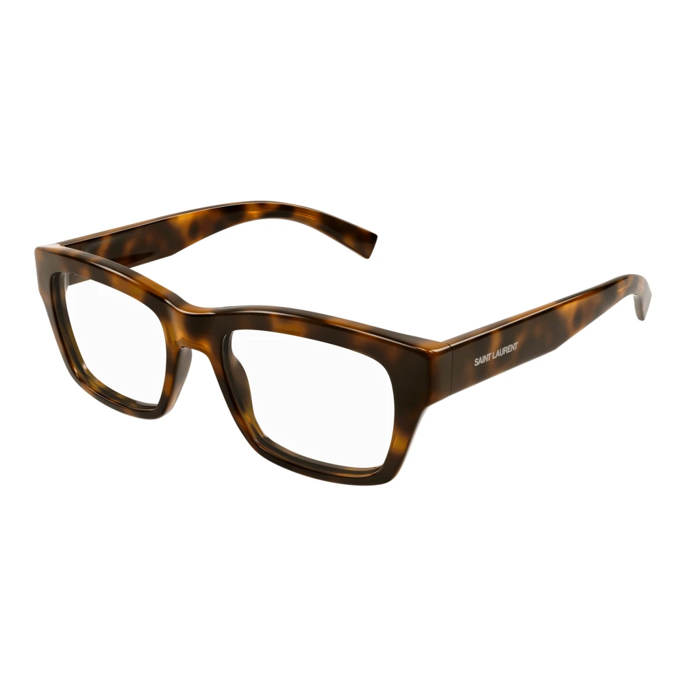 Saint Laurent Unisex Brown Glasses, 53 Mm, Eyewear Frames