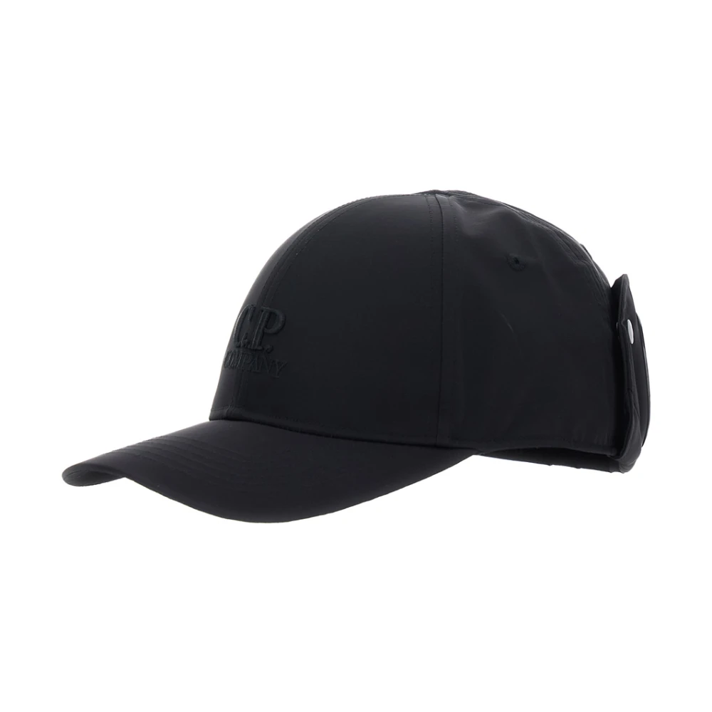 C.p. Company Men's Black Hats & Caps, L, Baseball Cap