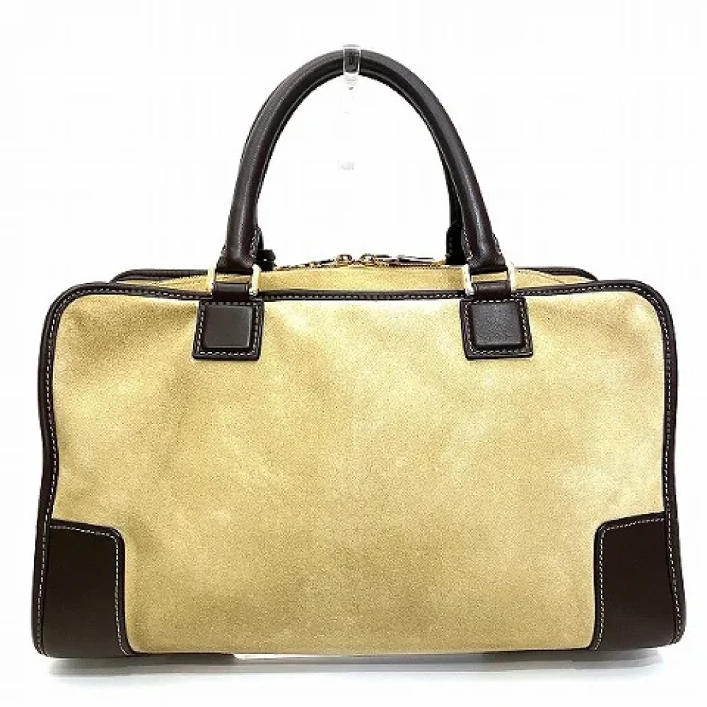 Loewe Pre-owned Suede handbags Multicolor Dames