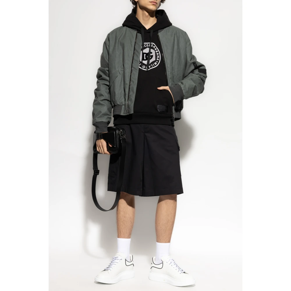 Dolce & Gabbana Hoodie Black Heren