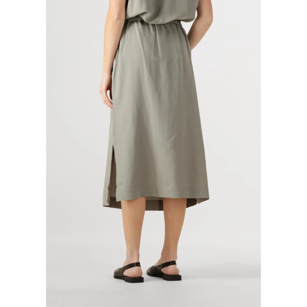 MOS MOSH Khaki Alexis Rok veelzijdig en elegant Gray Dames