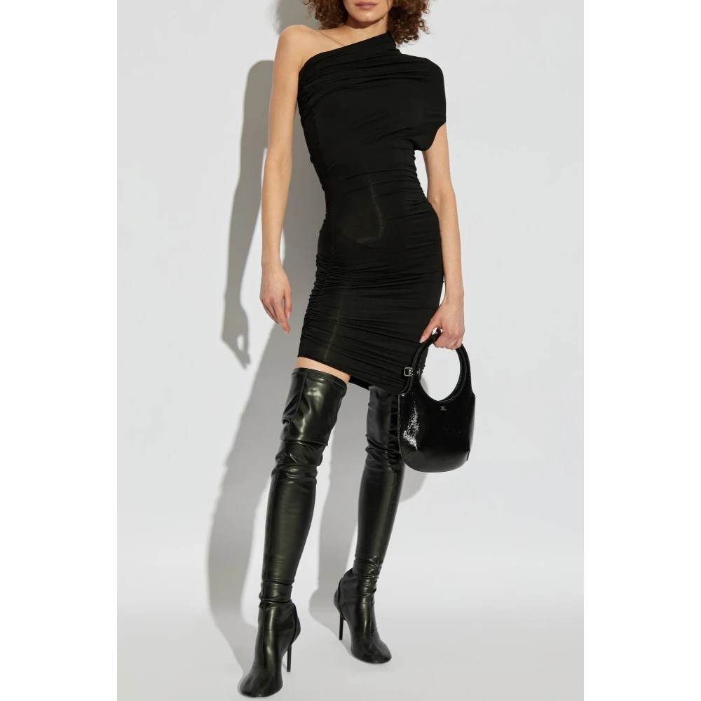 Entire Studios Jurk Mini Pillar Black Dames