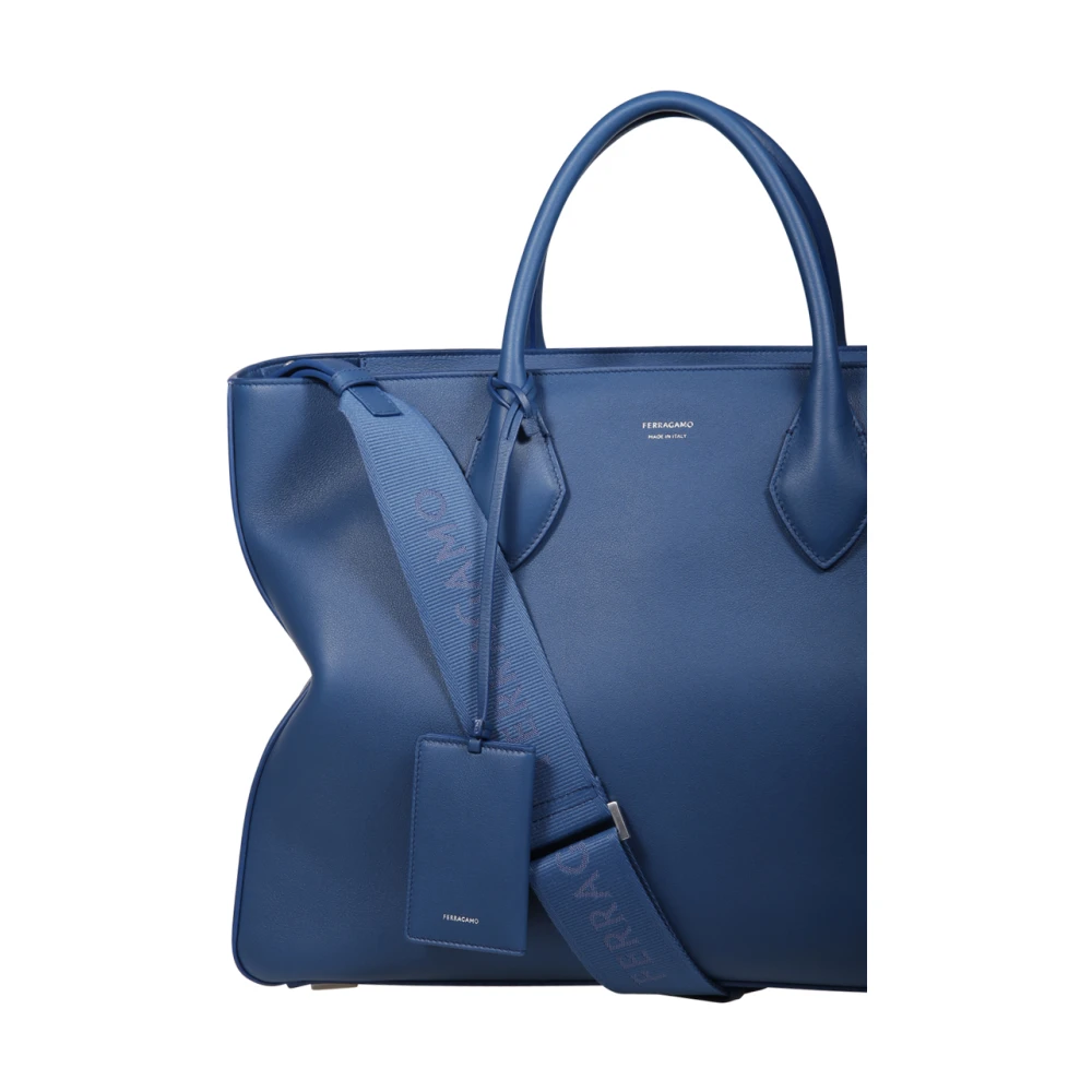 Salvatore Ferragamo Teal Blue Star Tas Blue Dames