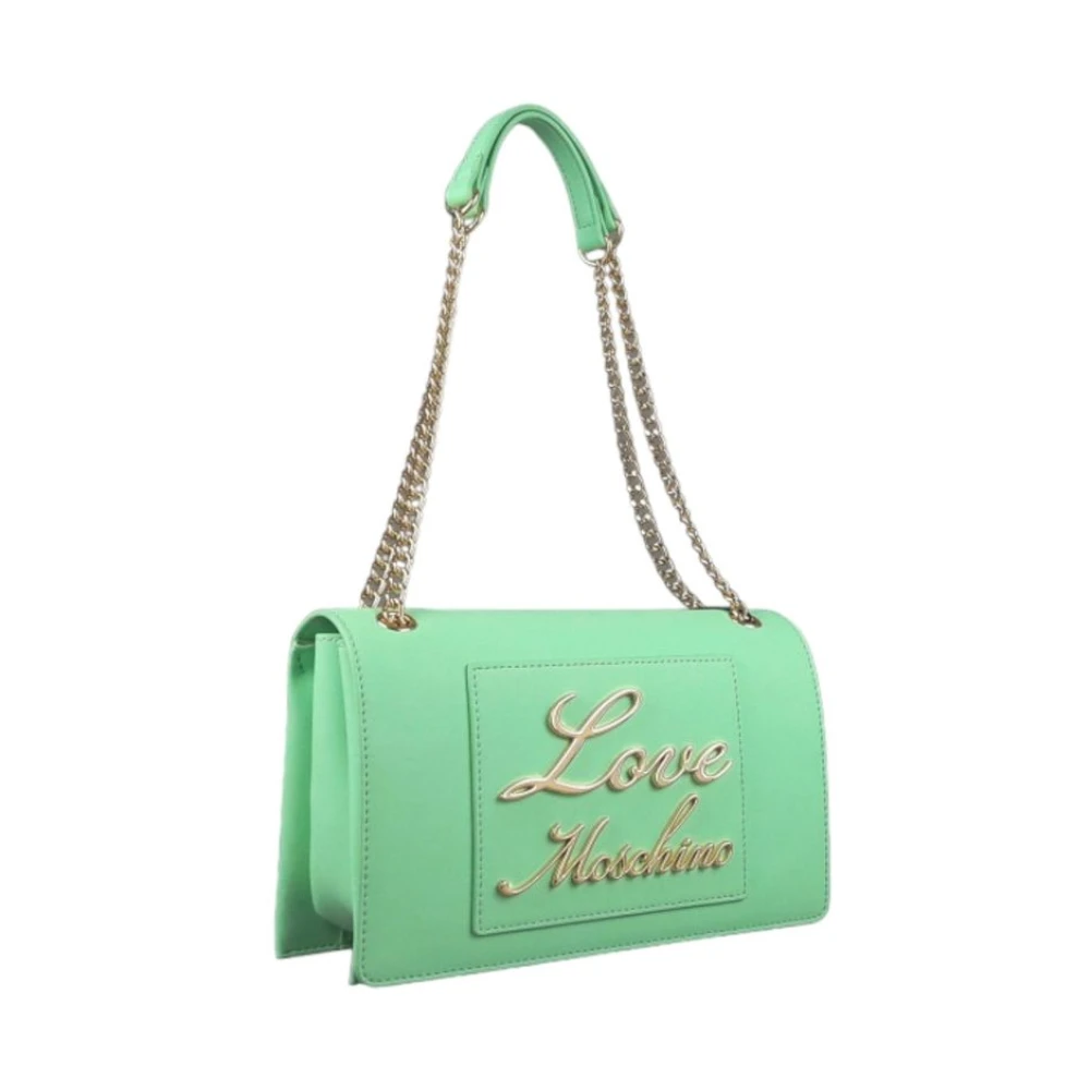 Love Moschino Schoudertas Green Dames