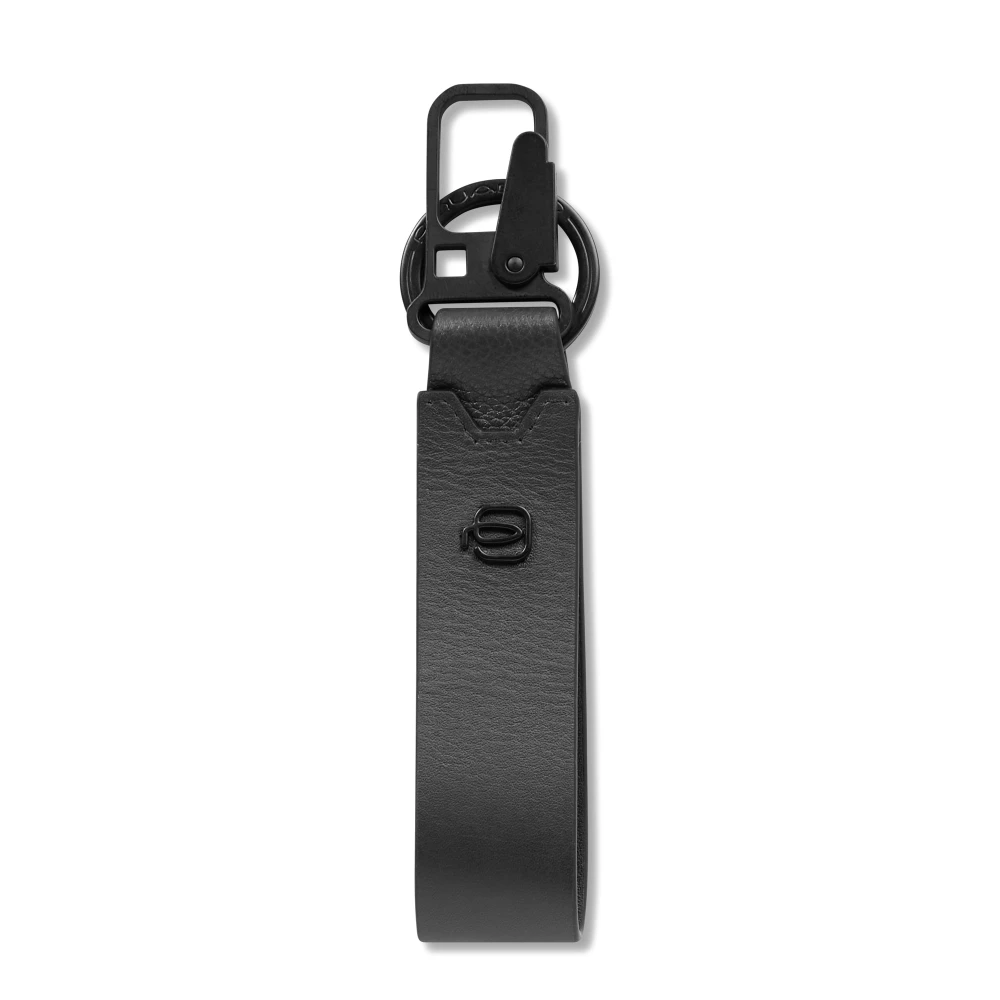 Piquadro Homme Noir - Porte-Clés Mousqueton - Accessoires - Taille: One Size