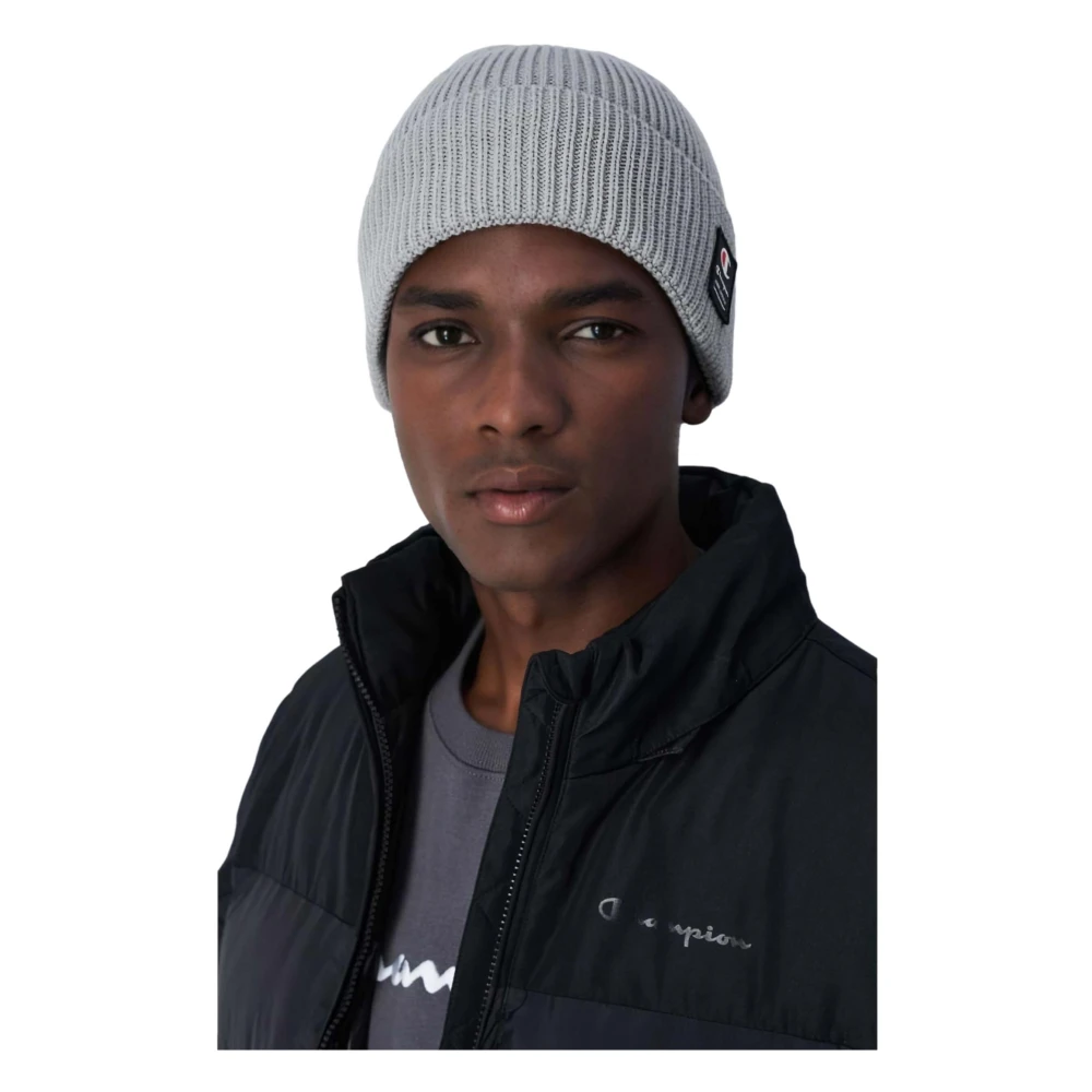 Champion Wollen Muts Gray Heren
