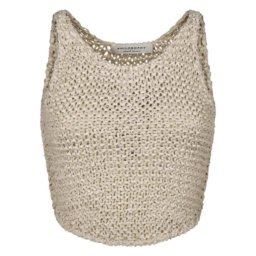 Tops > Sleeveless Tops - - Philosophy di Lorenzo Serafini - Modalova