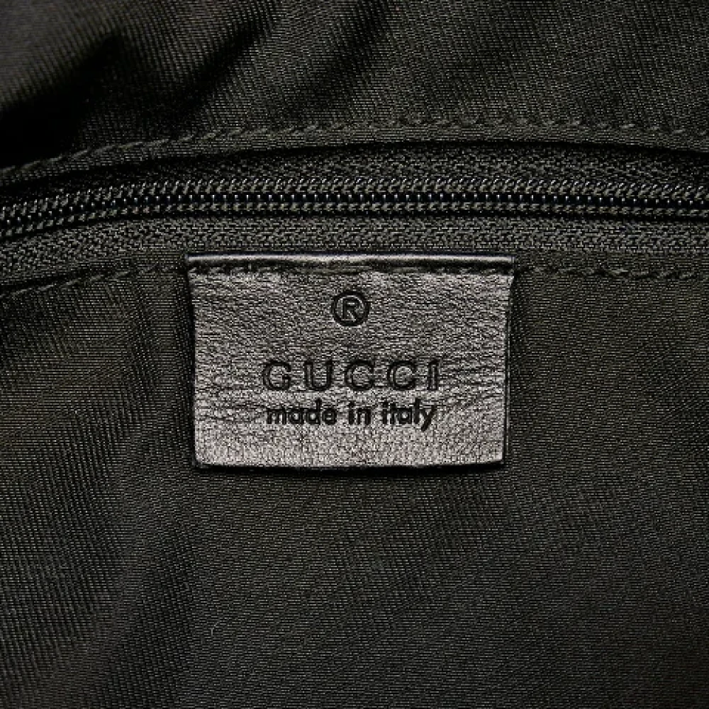 Gucci Vintage Pre-owned Leather handbags Black Dames