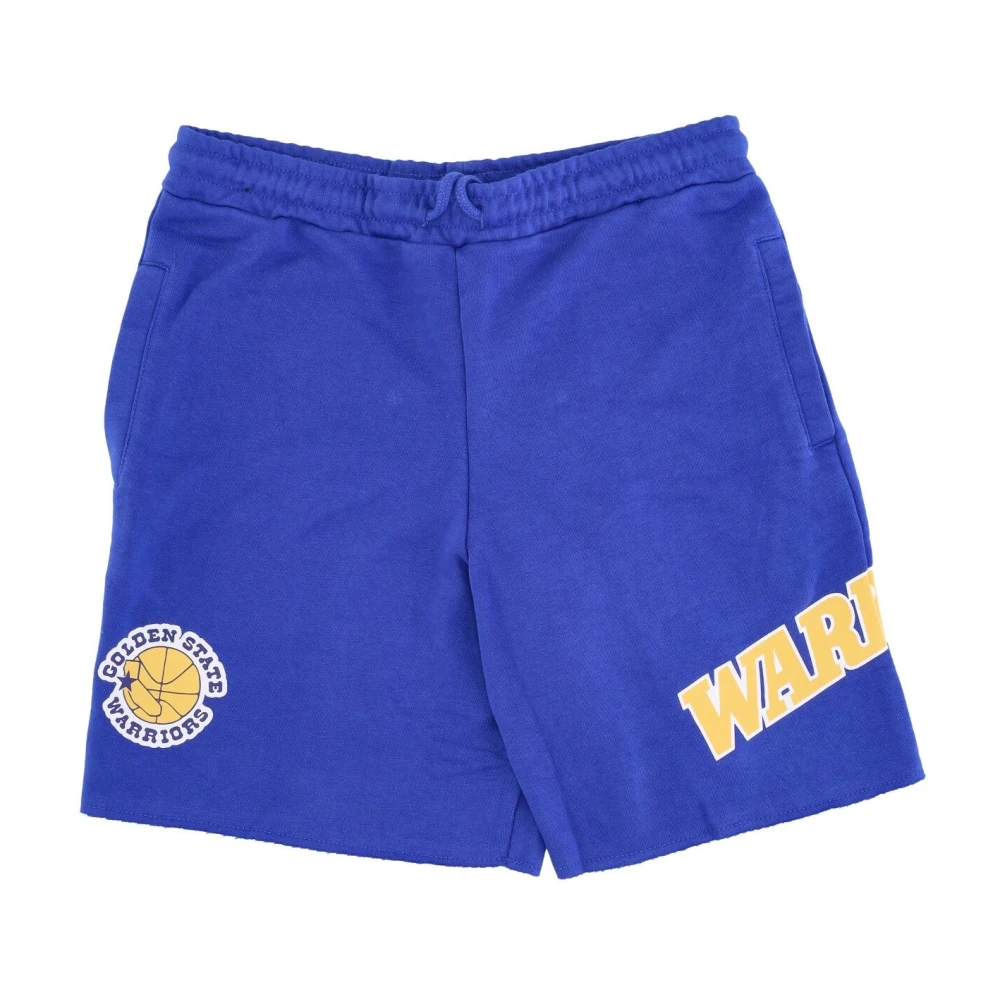 Mitchell & Ness NBA Game Day French Terry Shorts Blue Heren