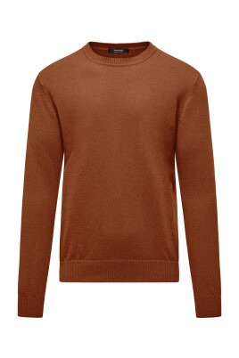 glatstrikket-sweater-med-ribhals