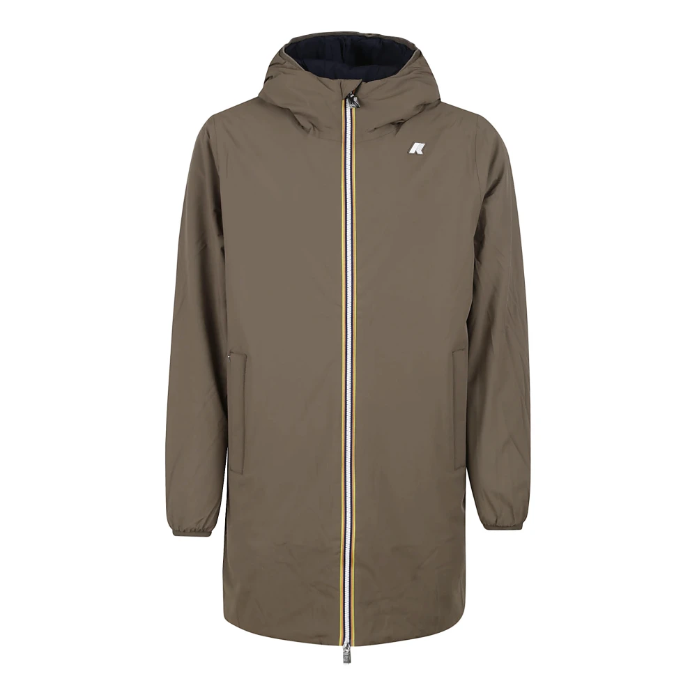K-way Warm Stretch Double Lungo Jas Brown Heren