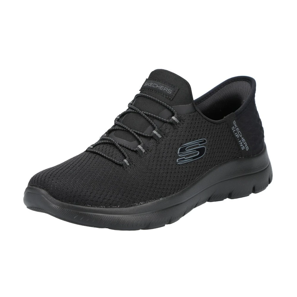Skechers Diamond Dream Slip-On Sneakers Dames Schoenen Zwart