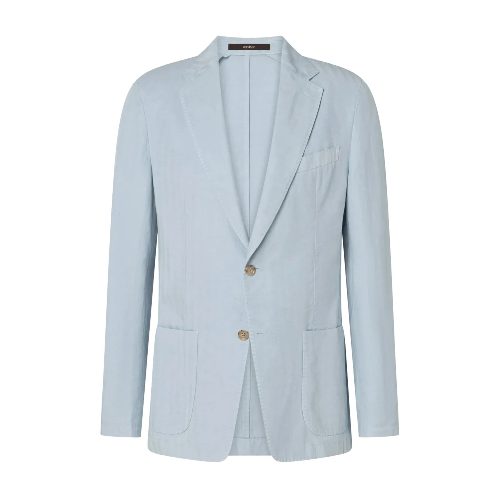 Windsor Men's Blue Blazers, 2XL, Two-Button Blazer