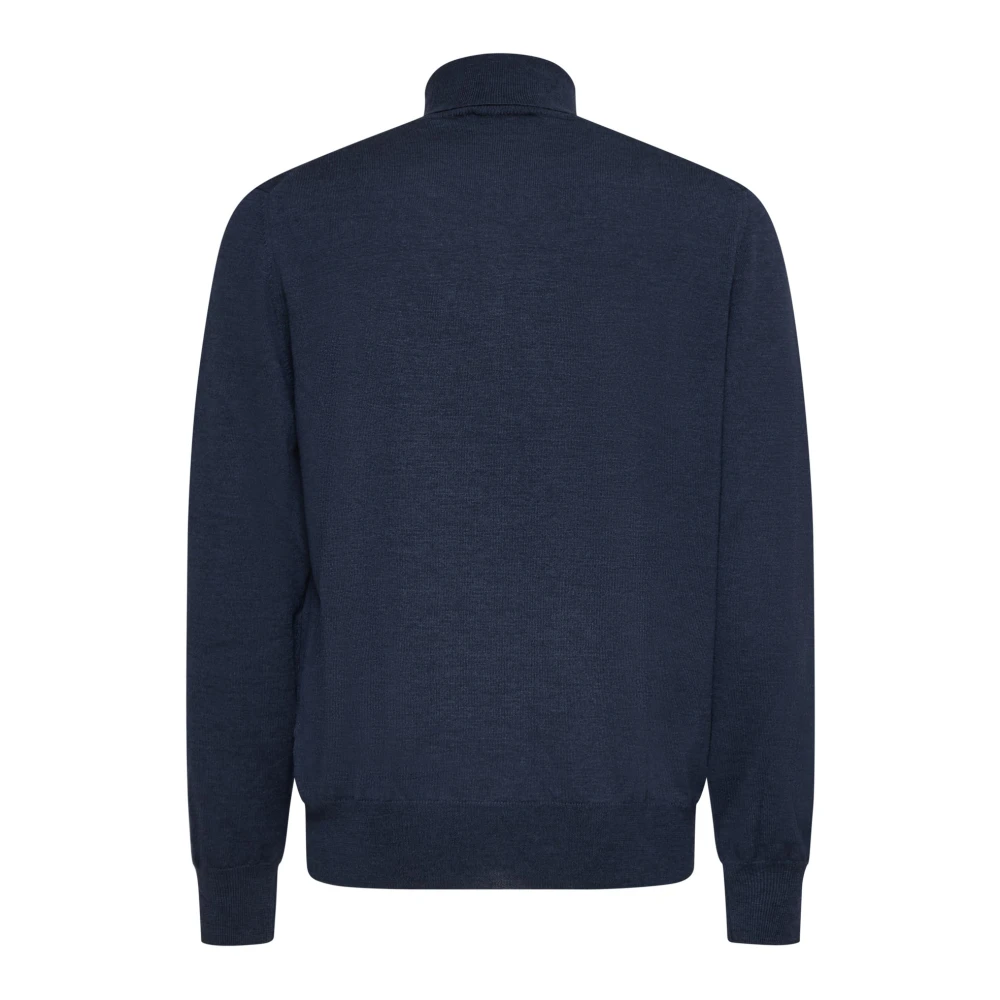 D4.0 Blauwe Sweaters voor Mannen Blue Heren