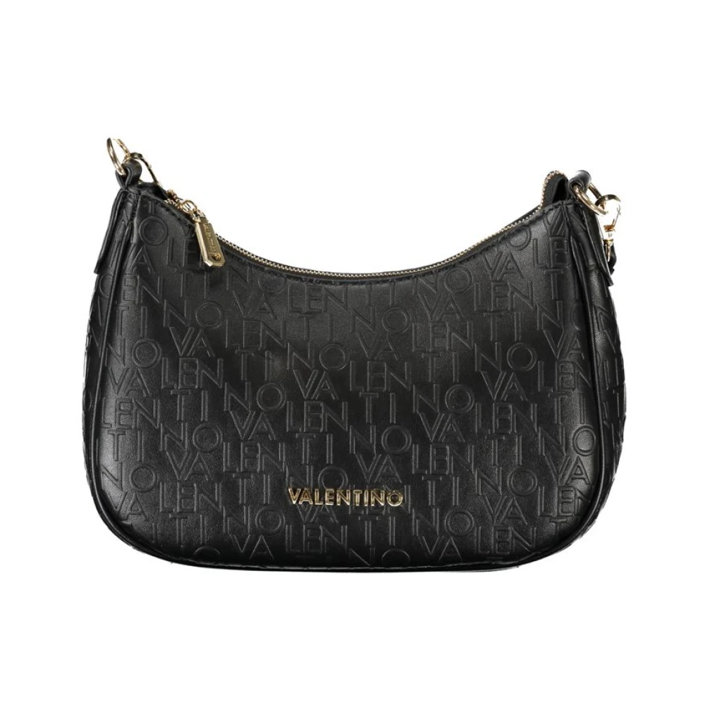 Valentino by Mario Valentino Zwarte Polyethyleen Handtas | Stijlvol Model Black Dames
