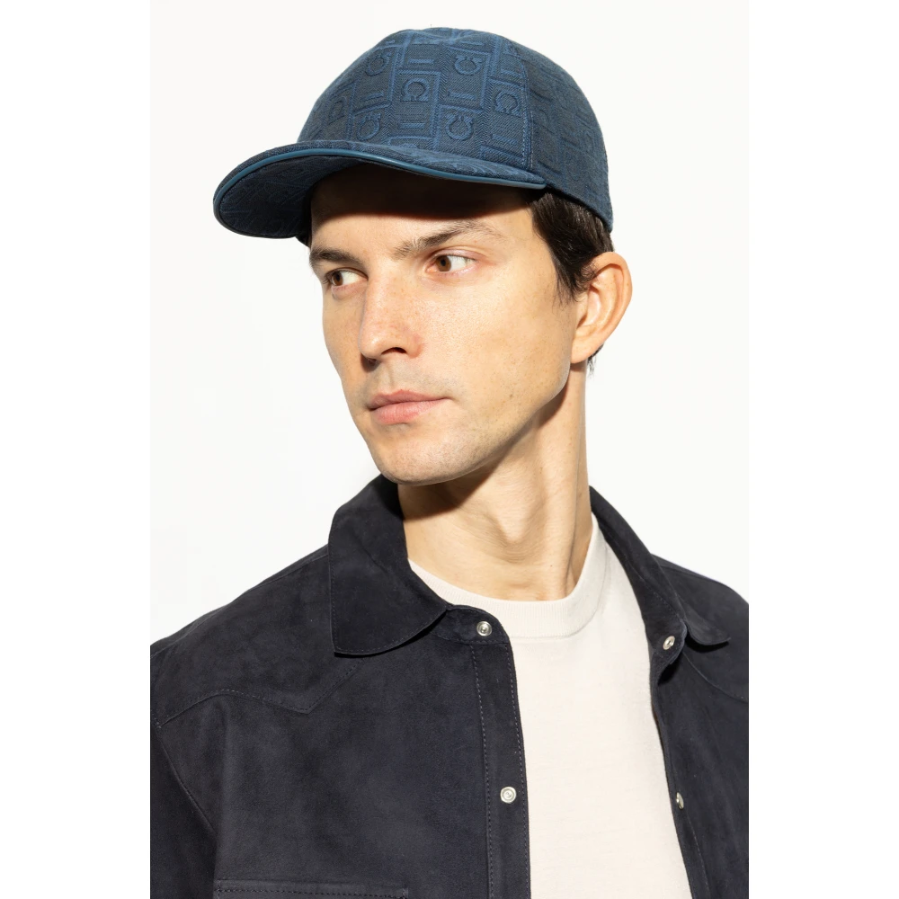 Salvatore Ferragamo Baseball cap Blue Heren