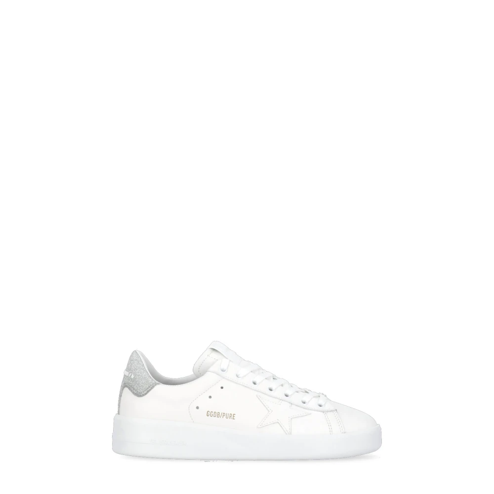 Golden Goose Women's White Sneakers, 4 Uk, Pure Star Trainers