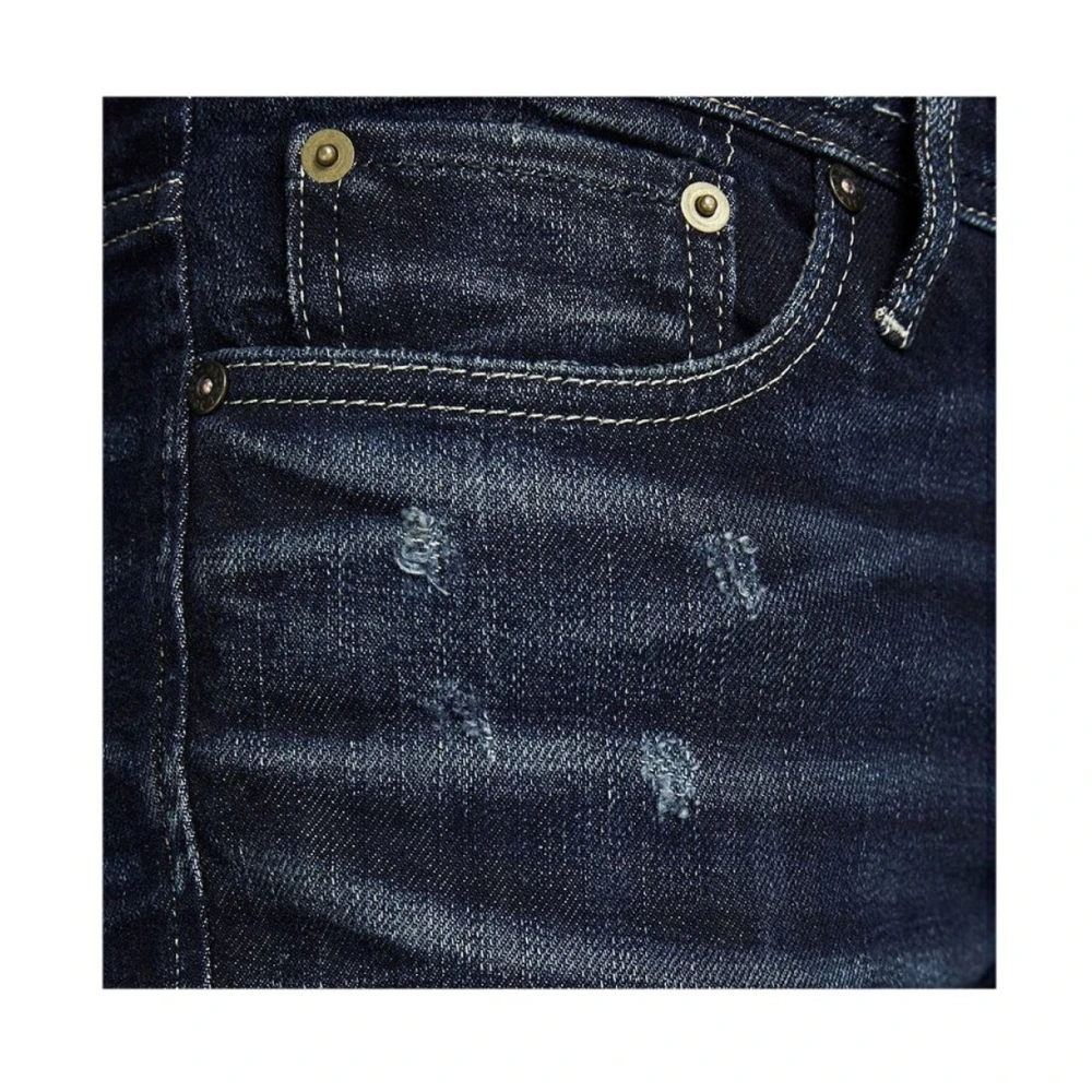 jack & jones Blauwe Skinny Jeans Blue Heren