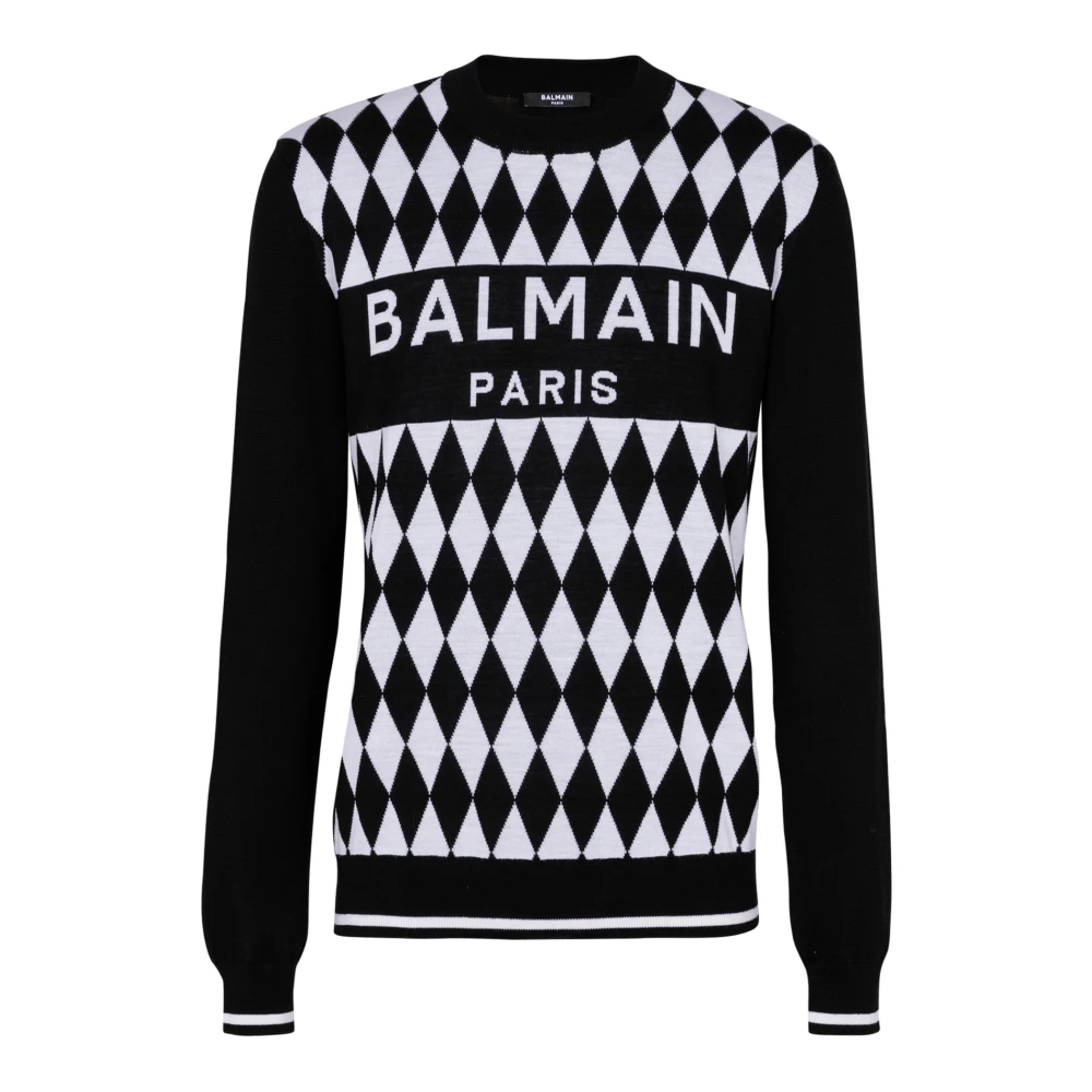 Knitwear > Round-neck Knitwear - - Balmain - Modalova