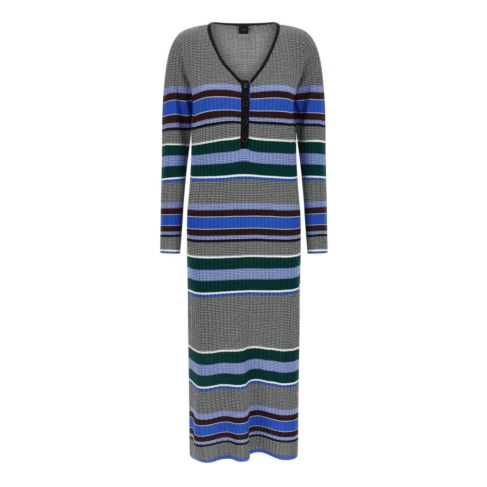 Pinko Women's Multicolor Maxi Dresses, Xs, Long Bruma Dress