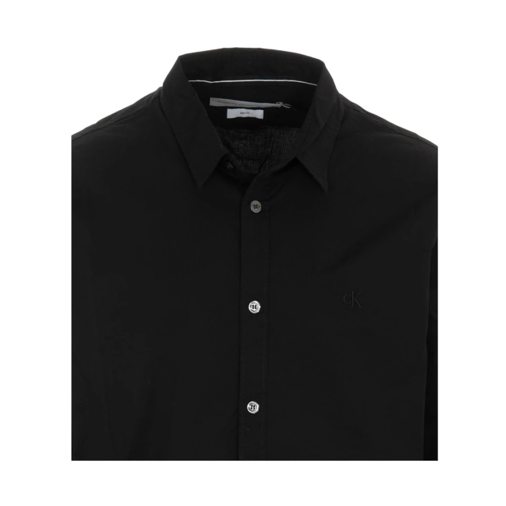 Calvin Klein Stijlvol Overhemd Black Heren