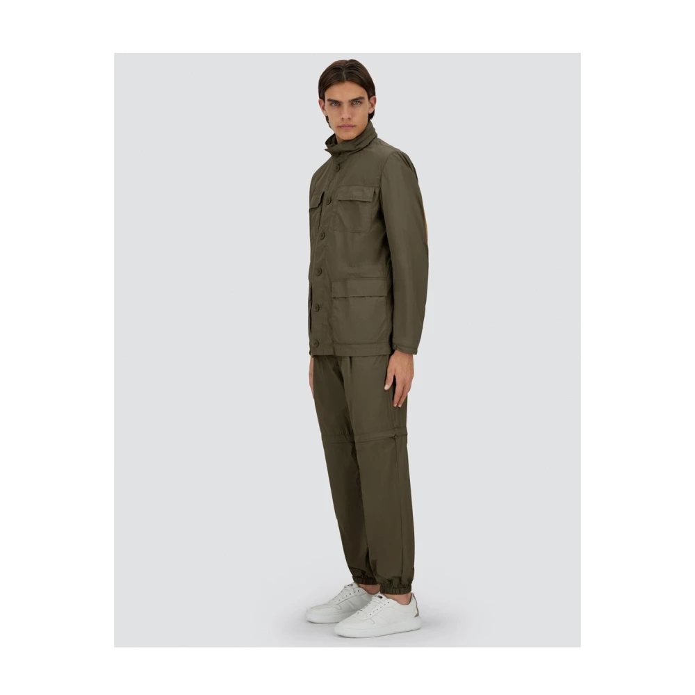 Herno Lichtgewicht Field Jacket Green Heren