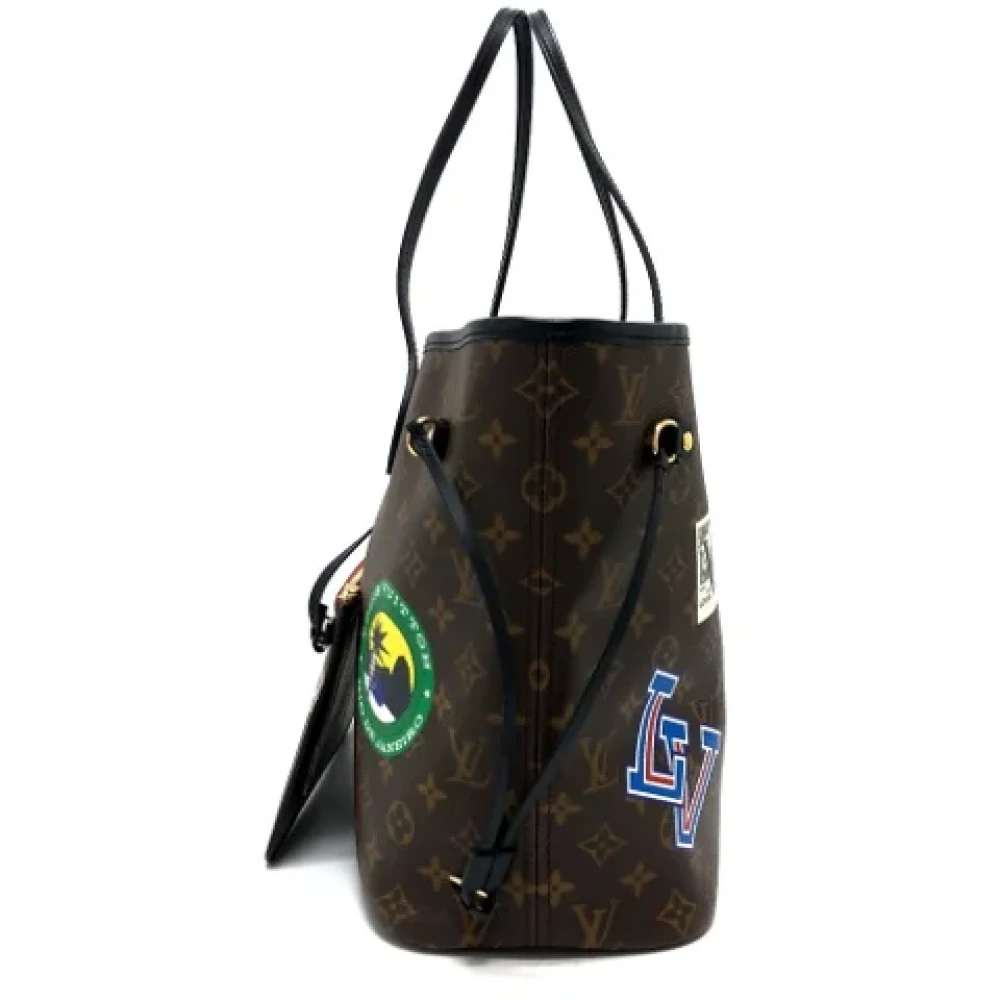 Louis Vuitton Vintage Pre-owned Canvas shoulder-bags Brown Dames