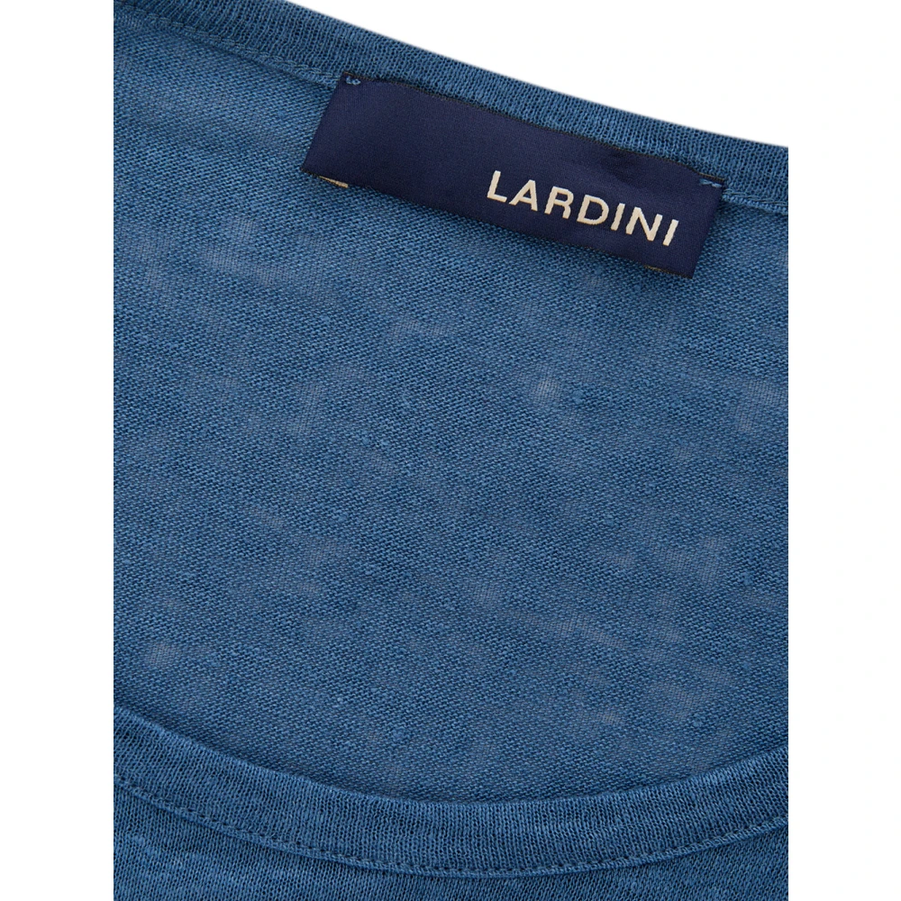 Lardini T-Shirts Blue Heren