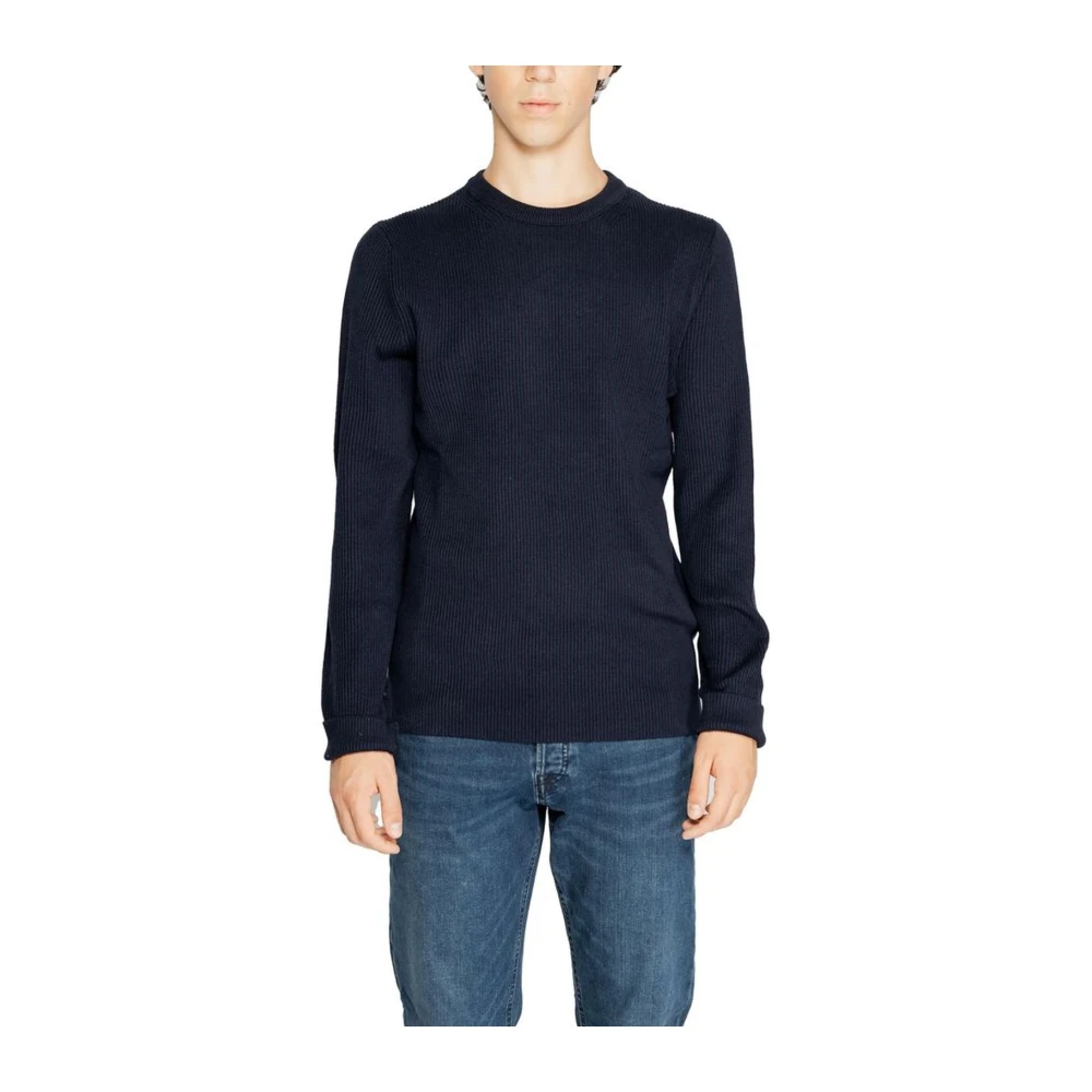 jack & jones Blend Sweater Heren Gebreide Collectie Blue Heren