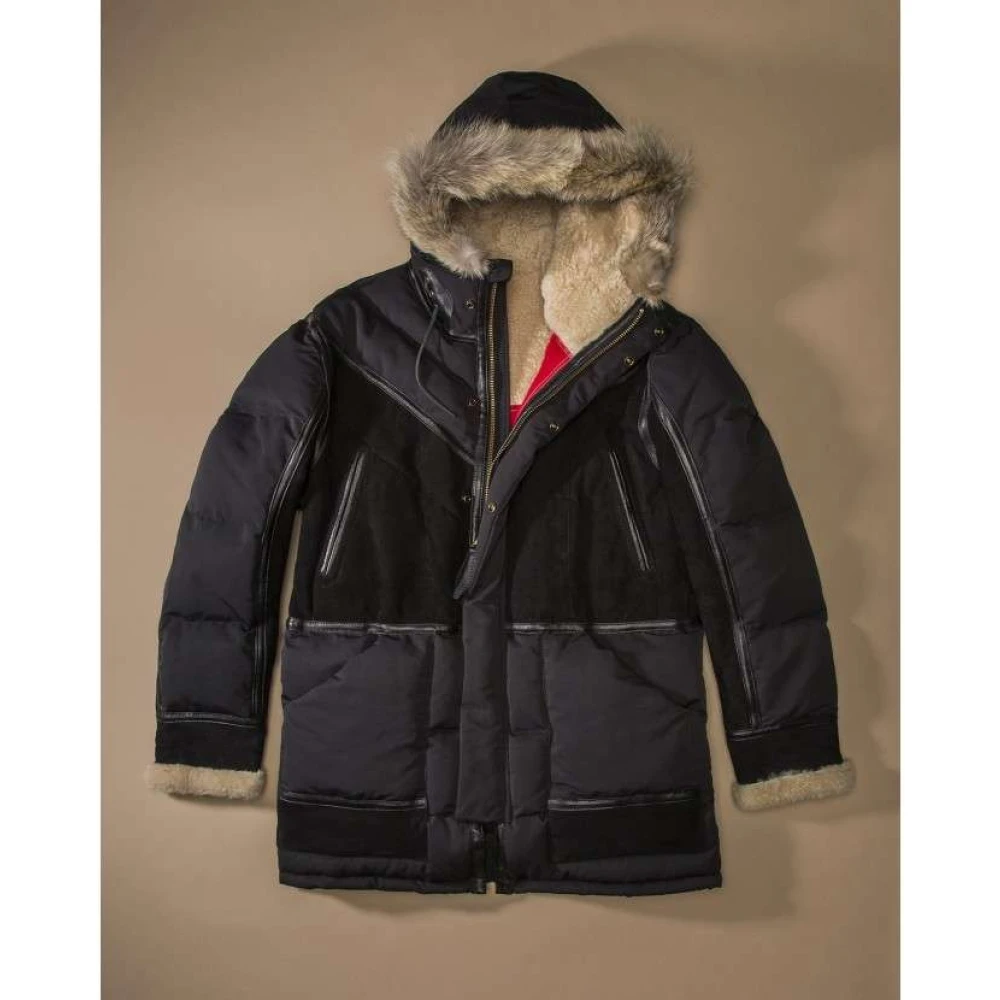 Schott NYC Beperkte oplage Northern Control Parka Black Heren