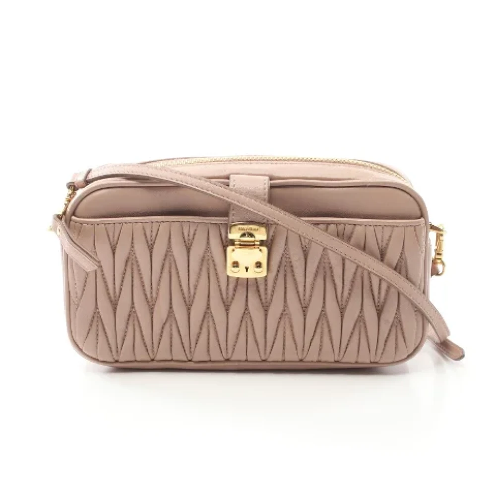 Pre-owned > Pre-owned Bags > Pre-owned Cross Body Bags - - Miu Miu Pre-owned - Modalova