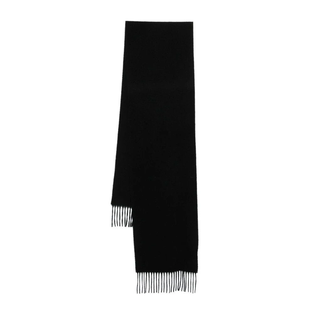 PS By Paul Smith Kasjmier Logo Heren Sjaal Black Heren