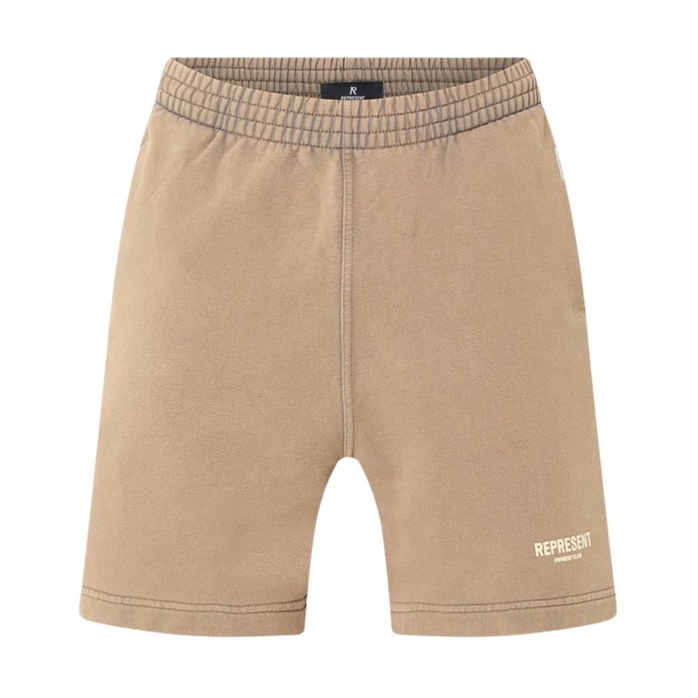 Represent Men's Beige Casual Shorts, Xl, Owners Club Short
