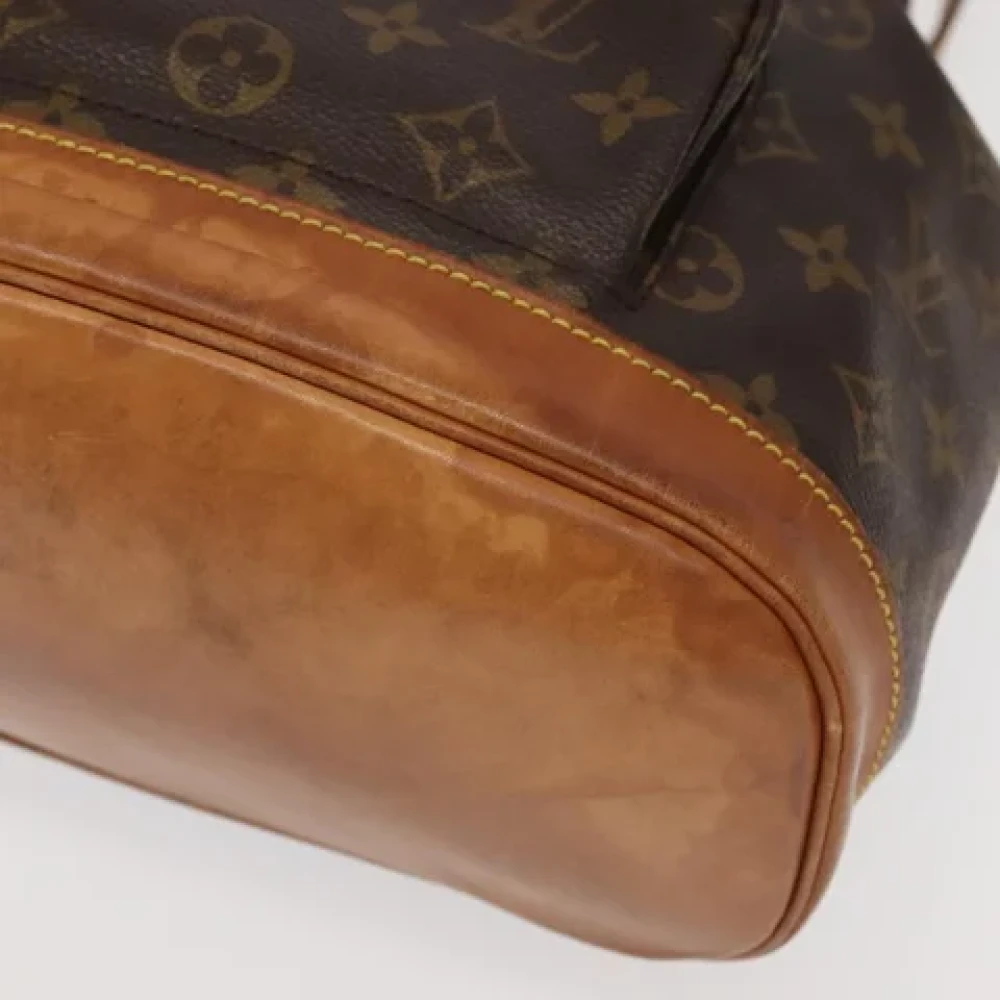 Louis Vuitton Vintage Pre-owned Canvas backpacks Brown Dames