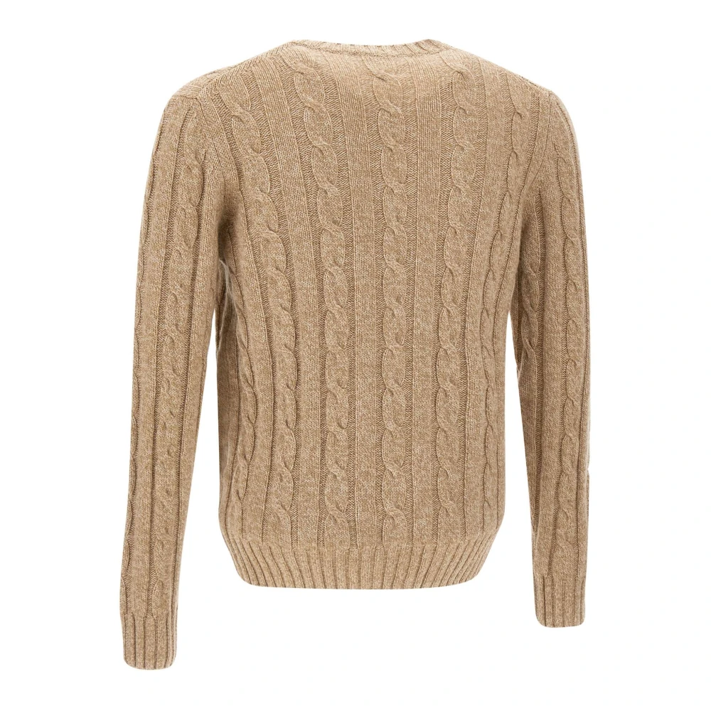 Filippo De Laurentiis Merino Wol Trui Beige Heren