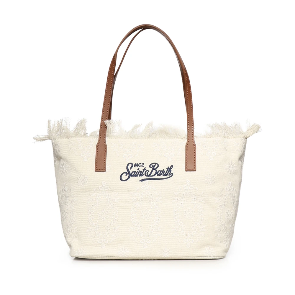 Mc2 Saint Barth Women's Beige Tote Bag - Shopping Bags - One Size - Bags
