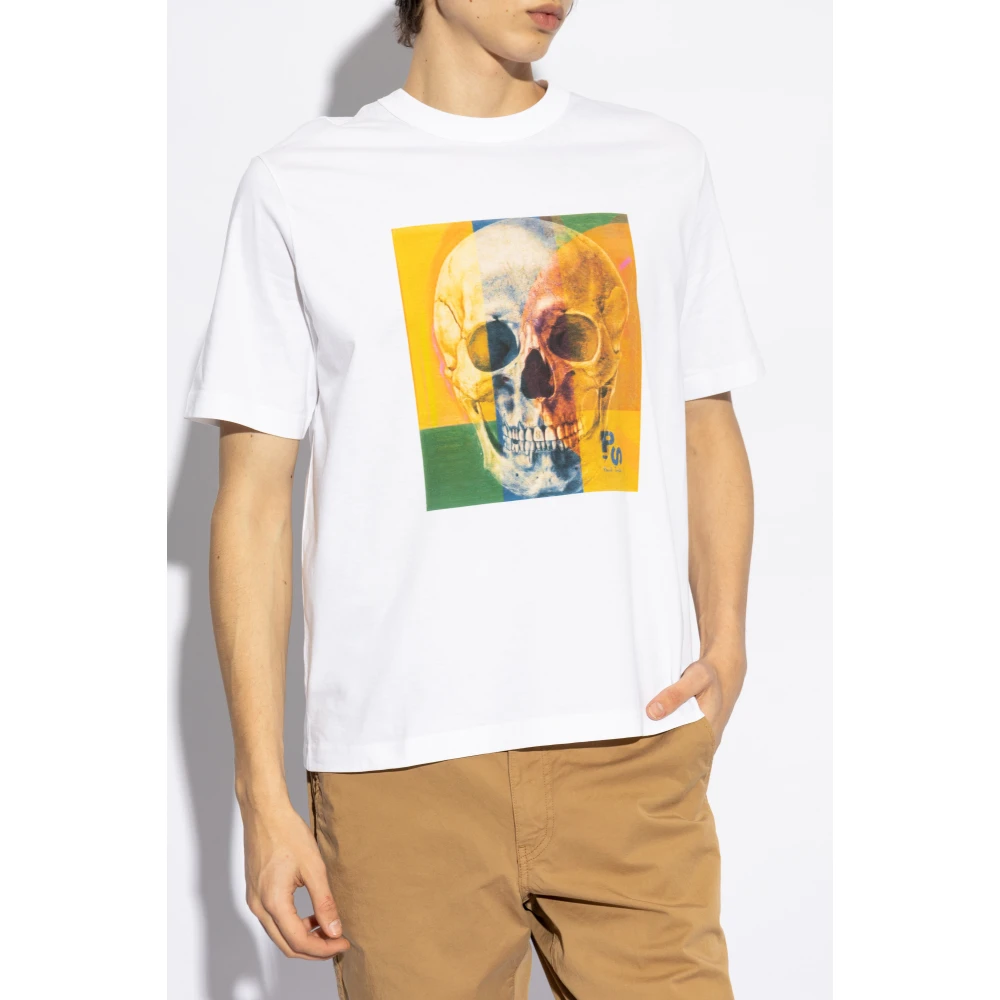 PS By Paul Smith T-shirt met print White Heren
