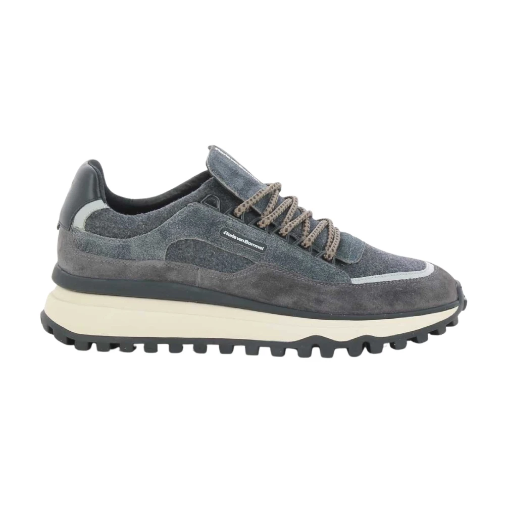 Floris van Bommel Grijze Herenschoenen Sfm-10248 Heren Schoenen Grijs