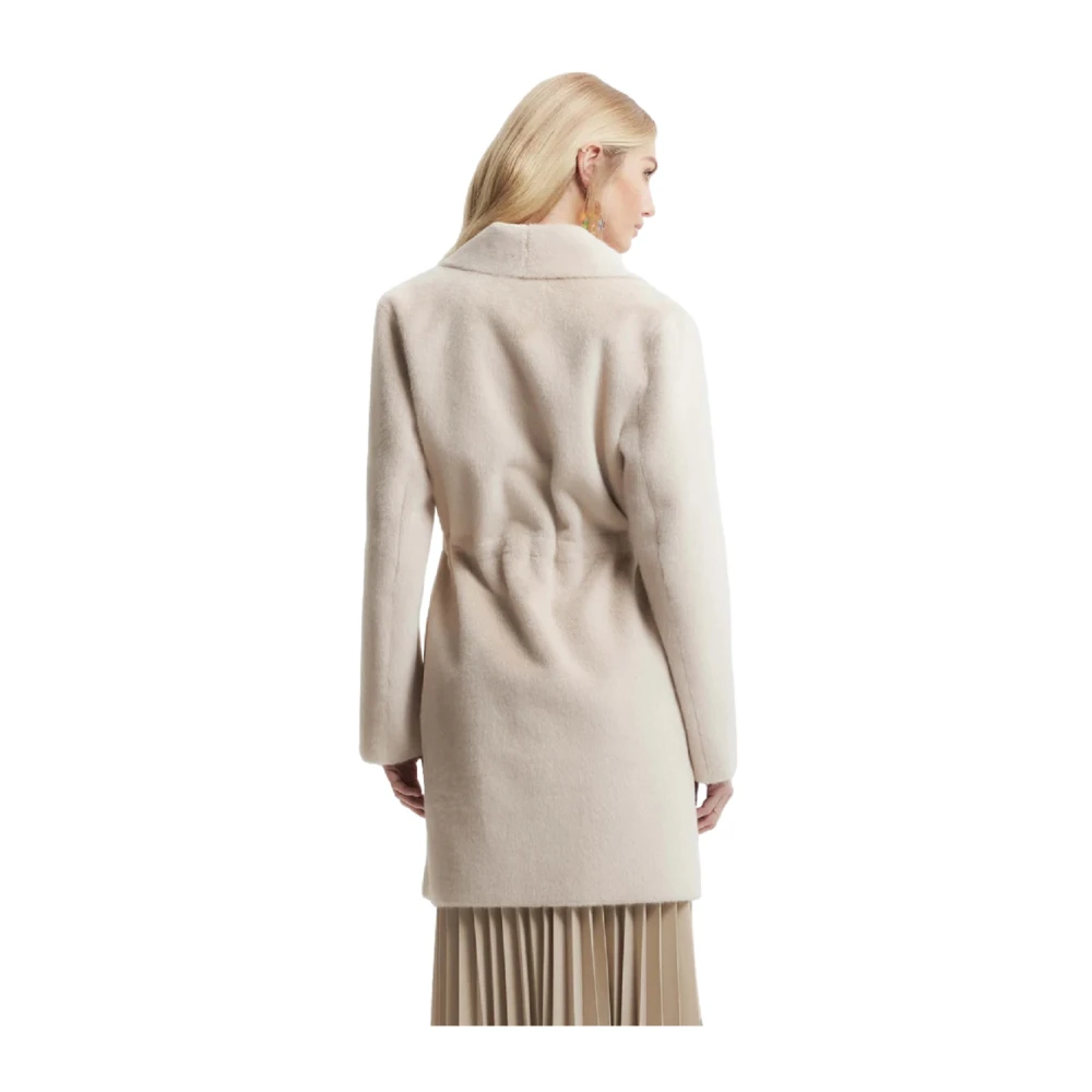 Kocca Beige Jas voor Vrouwen Aw24 Beige Dames