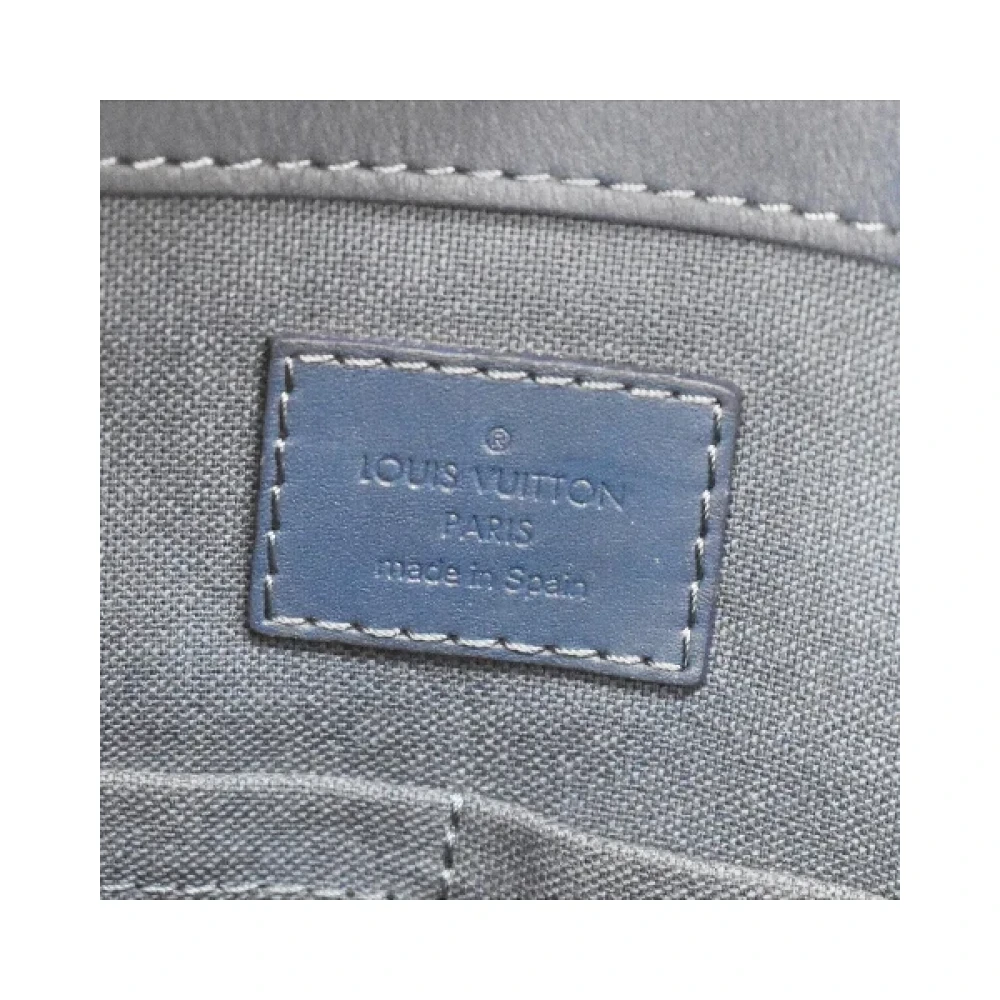 Louis Vuitton Vintage Pre-owned Leather shoulder-bags Blue Dames