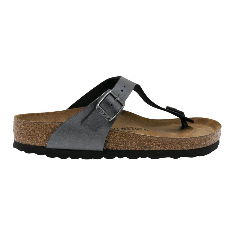 Birkenstock Metallic Gizeh Flip Flops Multicolor, Dam