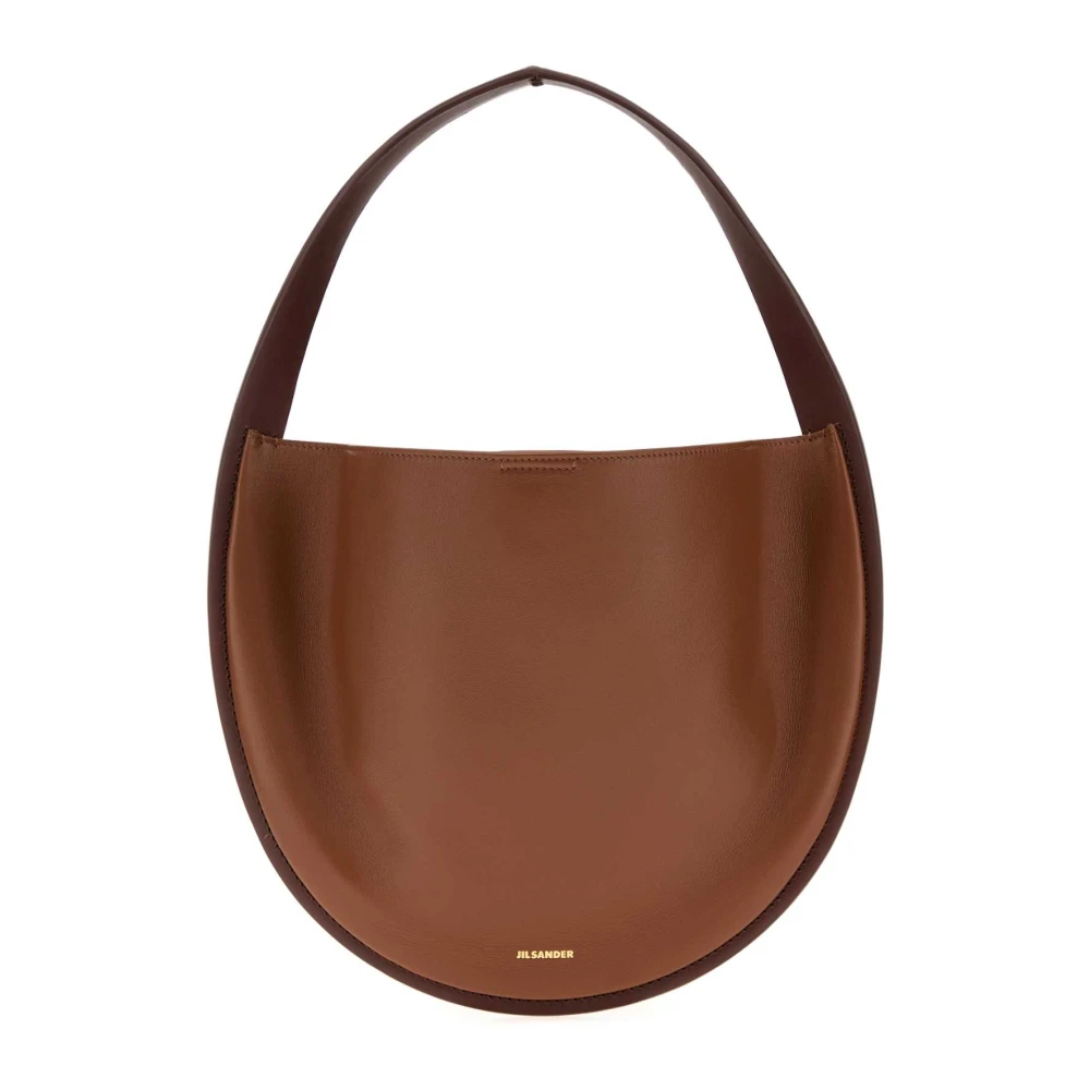 Jil Sander Women's Brown Handbags, One Size, Pivot Shoulder Bag
