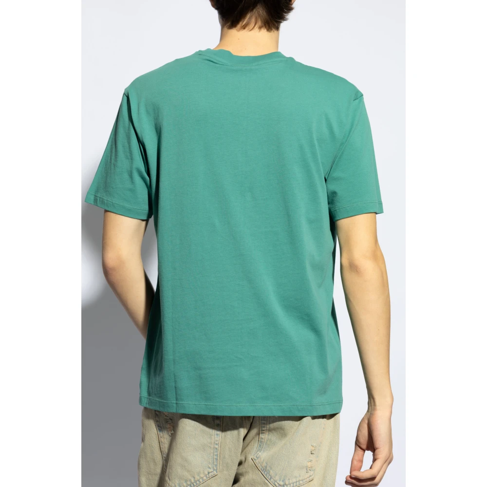 Save The Duck Bedrukt T-shirt Green Heren