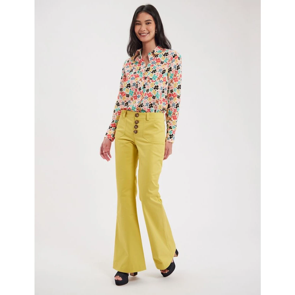 Ines De La Fressange Paris Charlotte Broek Yellow Dames